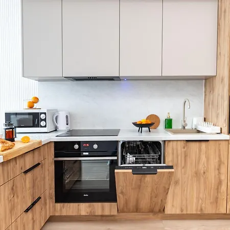 Appartement Holzera Superapart With Bathtub Garden & Parking Warschau